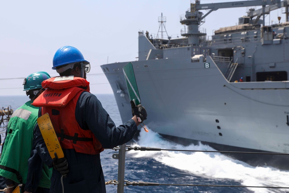 USS Truxtun Replenishment-at-Sea