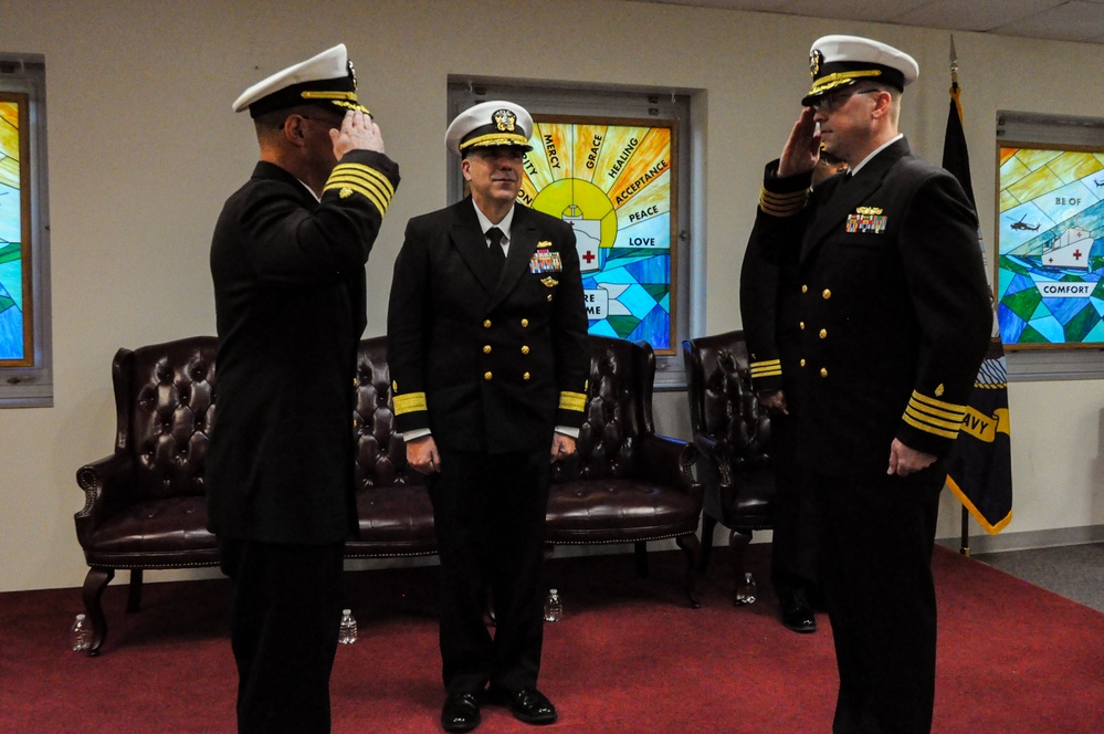 NMCPHC Change of Command Ceremony