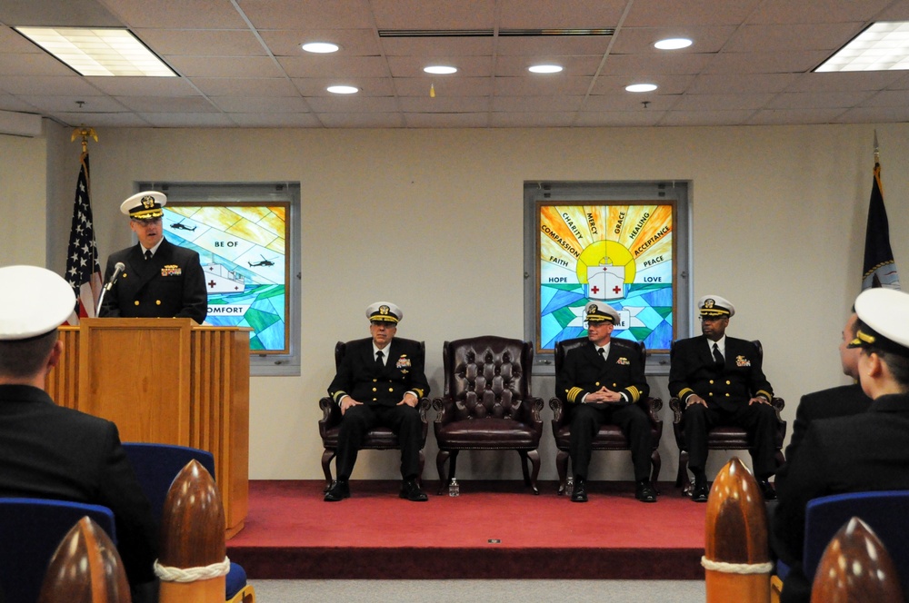 NMCPHC Change of Command Ceremony