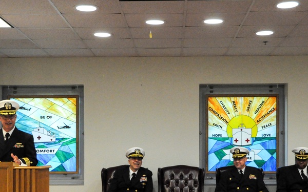 NMCPHC Change of Command Ceremony