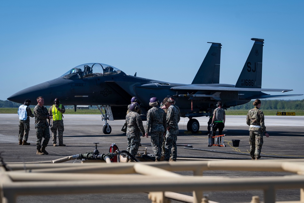 Airmen, Marines participate in Exercise Southern Strike