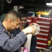 USS Princeton (CG 59) Sailors Conduct Maintenance