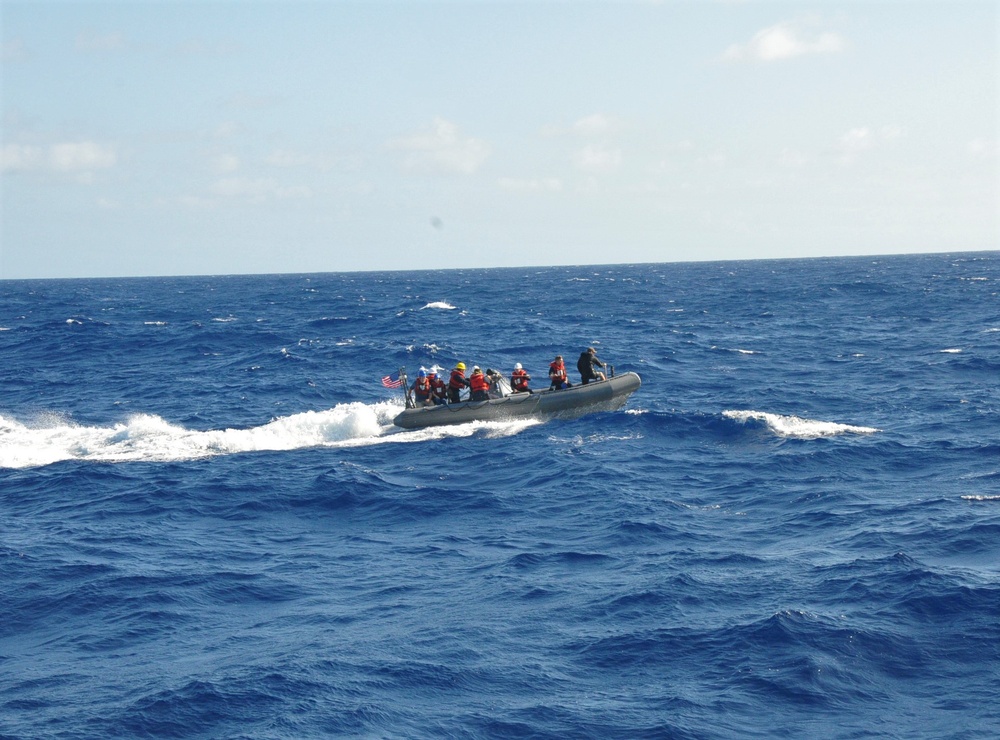 USS William P. Lawrence (DDG 110) Conducts Small Boat Operations