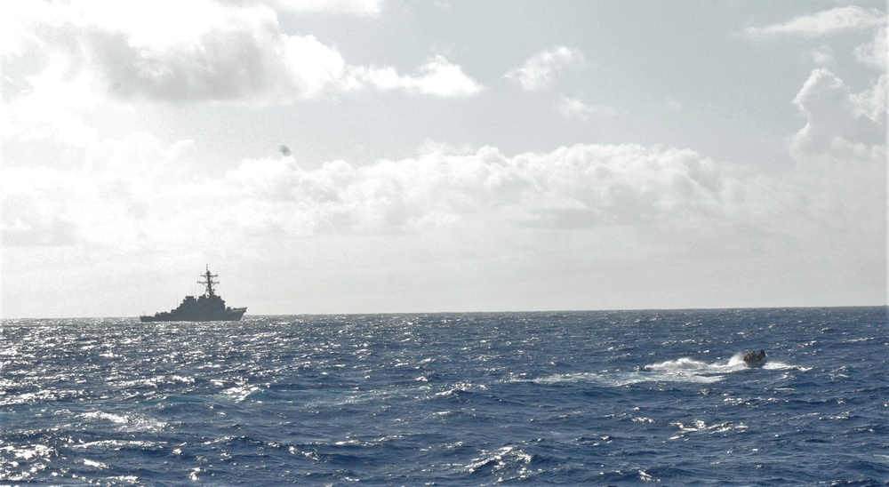 USS William P. Lawrence (DDG 110) Conducts Small Boat Operations