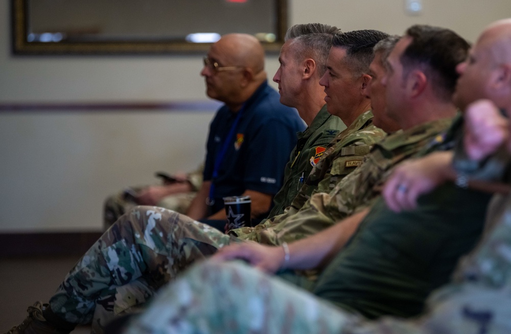 Holocaust survivor Werner Salinger visits Luke AFB