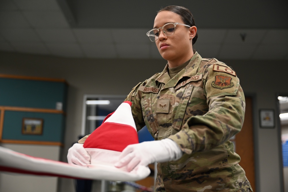 Whiteman Air Force Base Honor Guard Practice