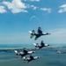 Thunderbirds perform at Cocoa Beach