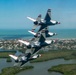 Thunderbirds perform at Cocoa Beach