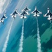 Thunderbirds perform at Cocoa Beach