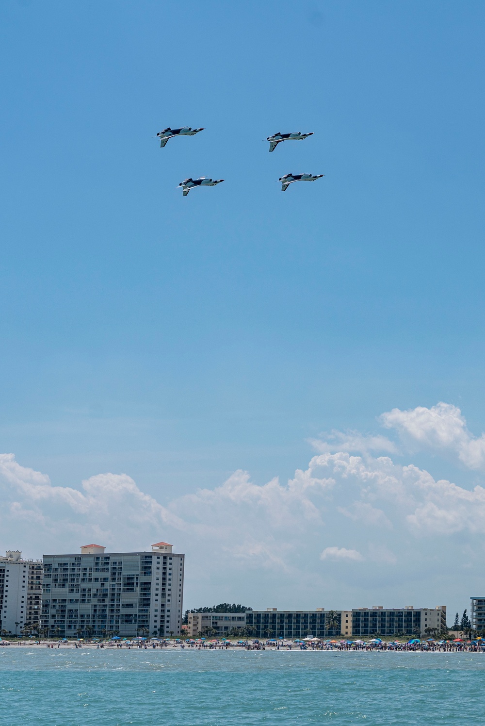 Thunderbirds perform at Cocoa Beach