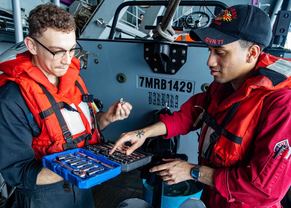 Daily Operations Aboard USS George H.W. Bush (CVN 77)