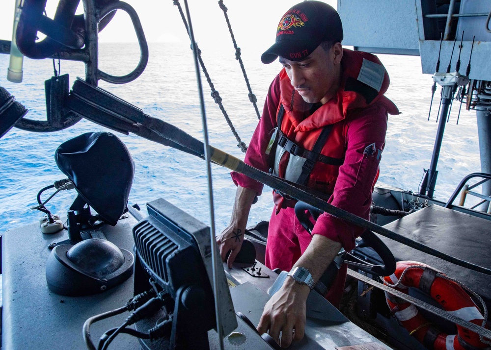 Daily Operations Aboard USS George H.W. Bush (CVN 77)