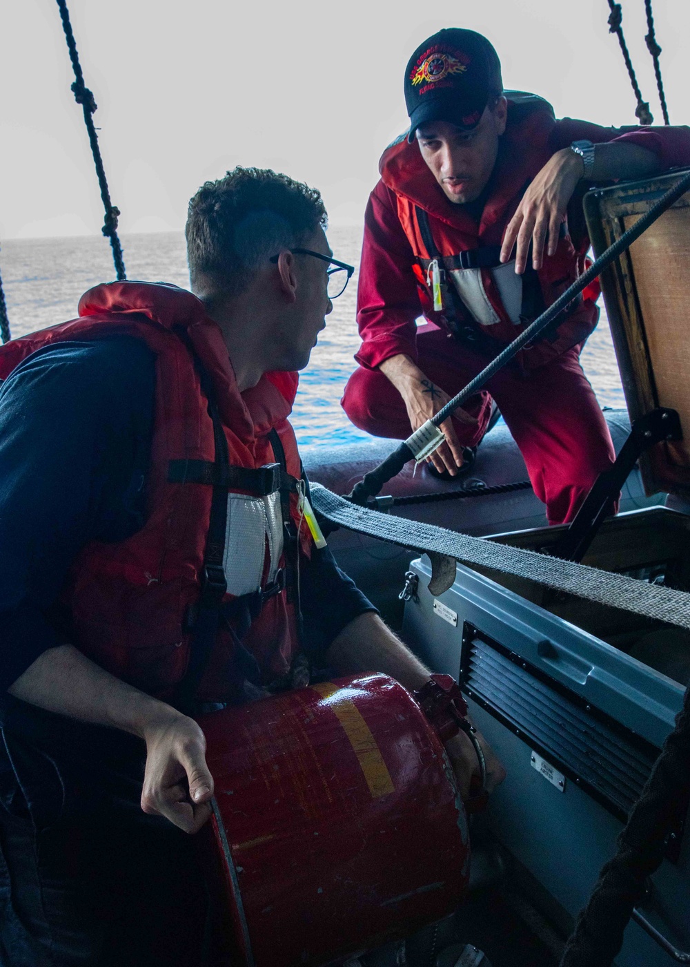 Daily Operations Aboard USS George H.W. Bush (CVN 77)