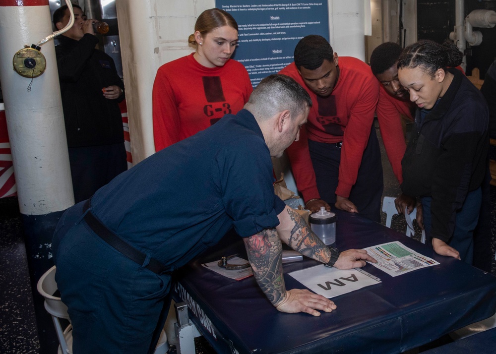 USS George H.W. Bush (CVN 77) Daily Operations