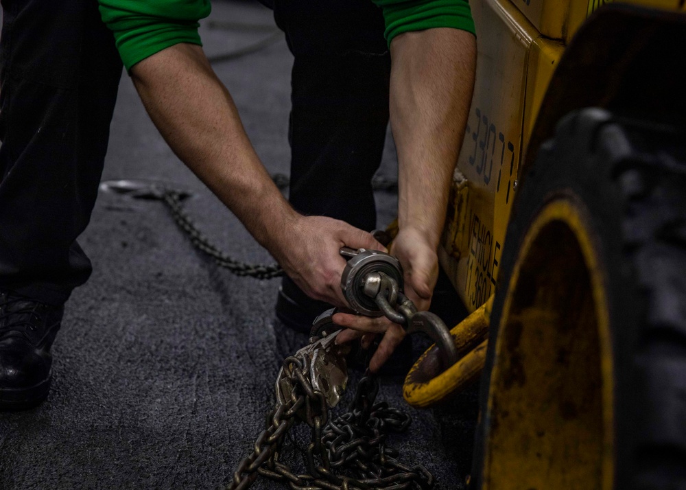 Daily Operations Aboard USS George H.W. Bush (CVN 77)