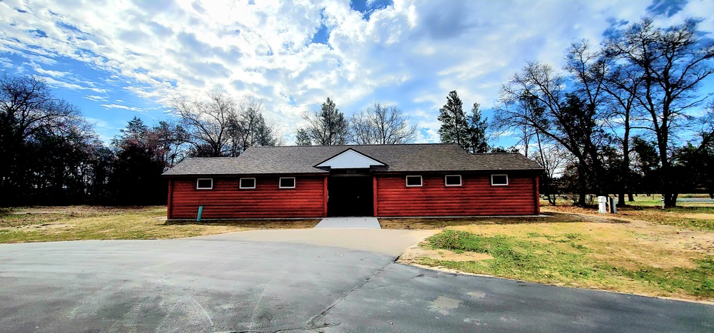 New Pine View Campground comfort station nearly complete; expected to be turned over in May