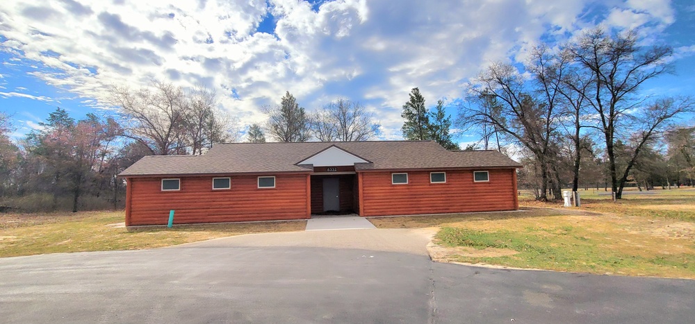 New Pine View Campground comfort station nearly complete; expected to be turned over in May