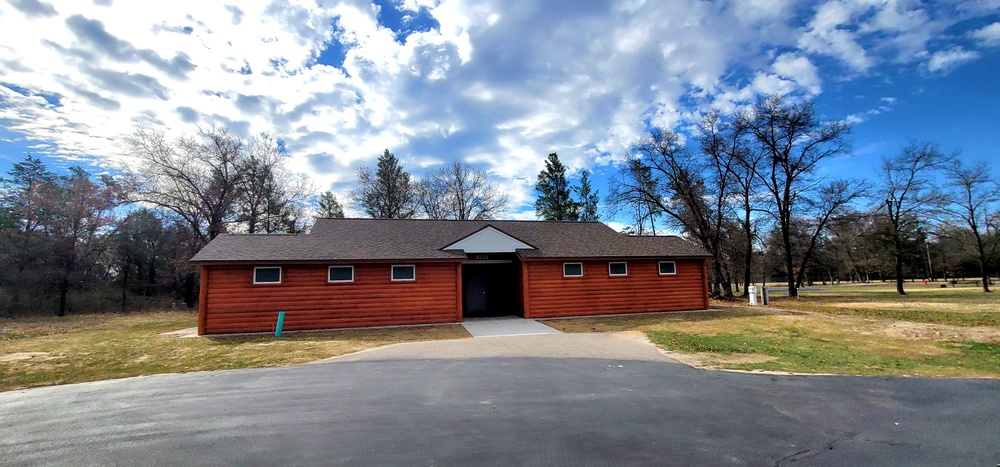 New Pine View Campground comfort station nearly complete; expected to be turned over in May