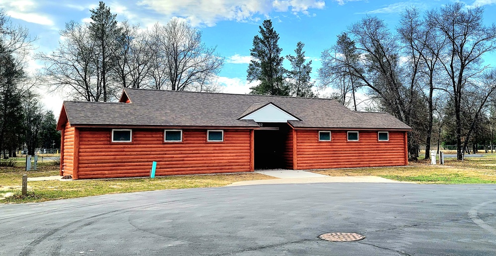 New Pine View Campground comfort station nearly complete; expected to be turned over in May