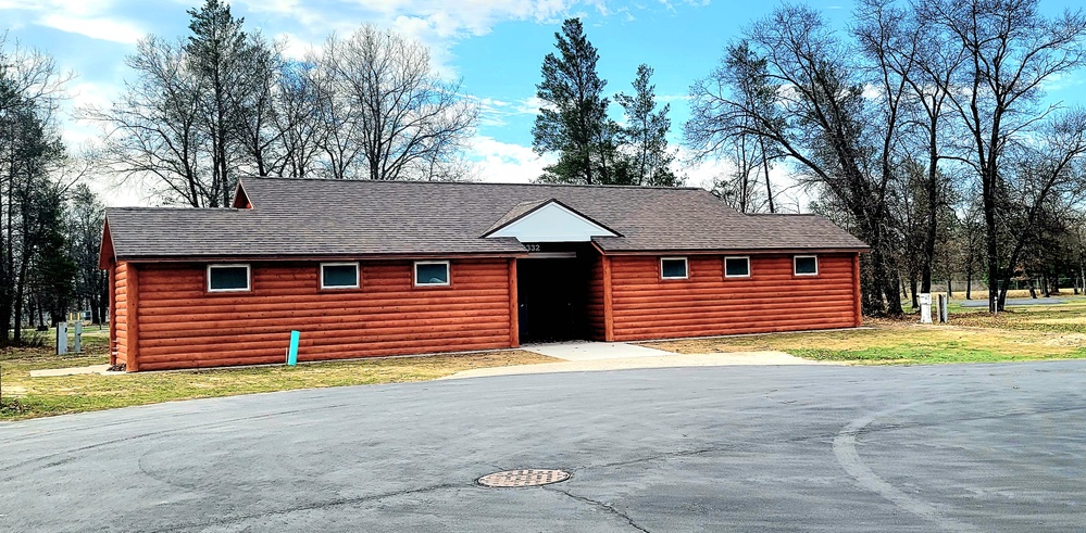 New Pine View Campground comfort station nearly complete; expected to be turned over in May