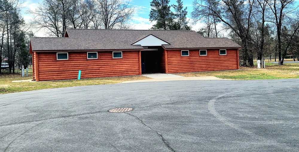 New Pine View Campground comfort station nearly complete; expected to be turned over in May