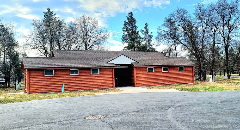 New Pine View Campground comfort station nearly complete; expected to be turned over in May