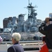 Battleship Wisconsin Veteran during Volunteer Appreciation Week