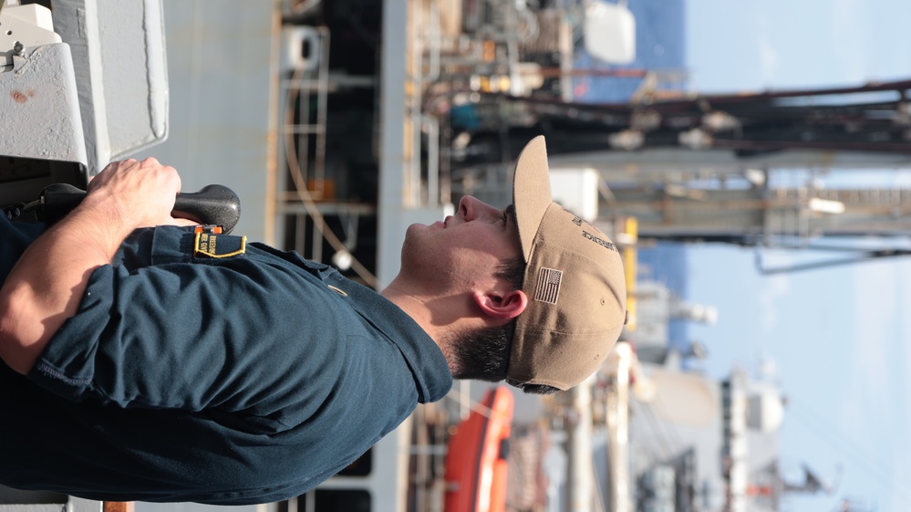 USS William P. Lawrence (DDG 110) Conducts Replinishment-at-Sea