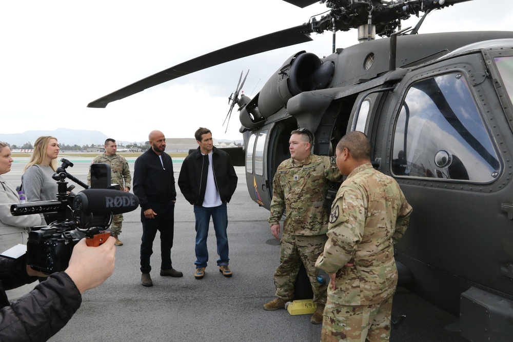 ‘Guy Ritchie’s The Covenant’ stars visit Fort Irwin