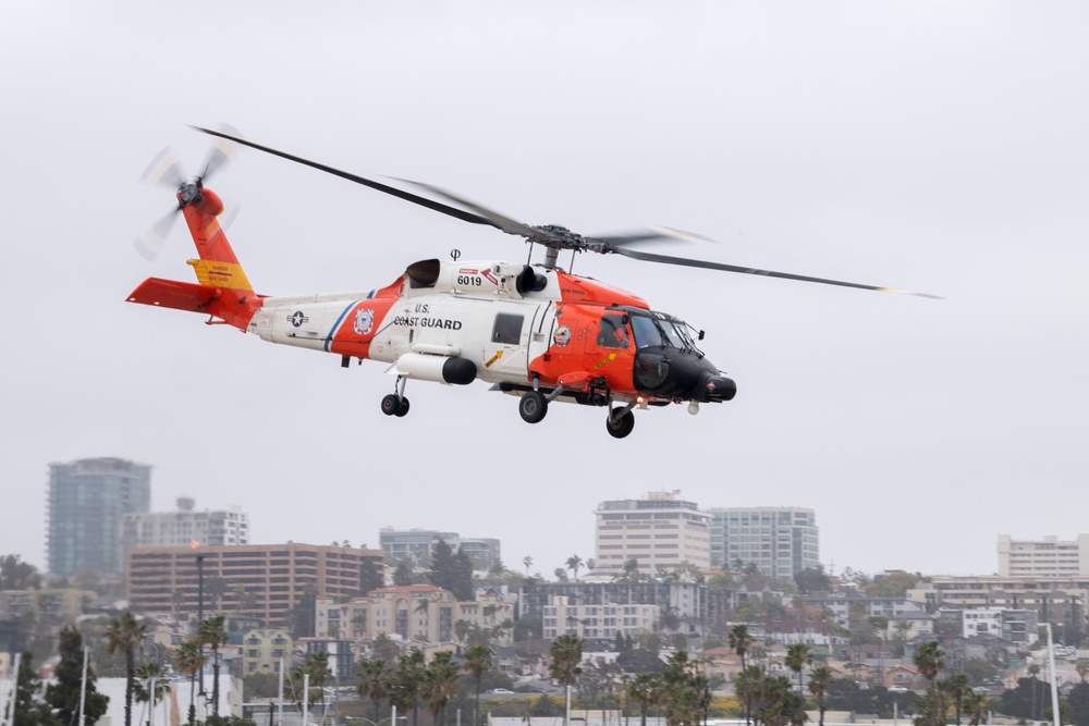 Coast Guard Air Station San Diego aircrew deploys for mission