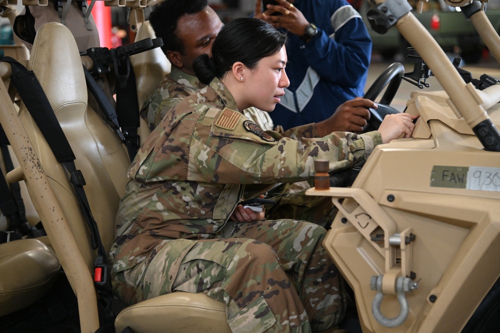 Cadets visit GRDC during AFROTC tour