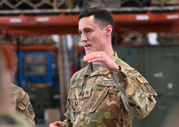 Cadets visit GRDC during AFROTC tour