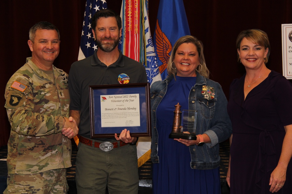 Fort Novosel honors volunteers during annual ceremony