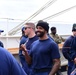 Coast Guard and National Oceanic and Atmospheric Administration Corps officer candidates enter second week of at-sea training in the Atlantic Ocean