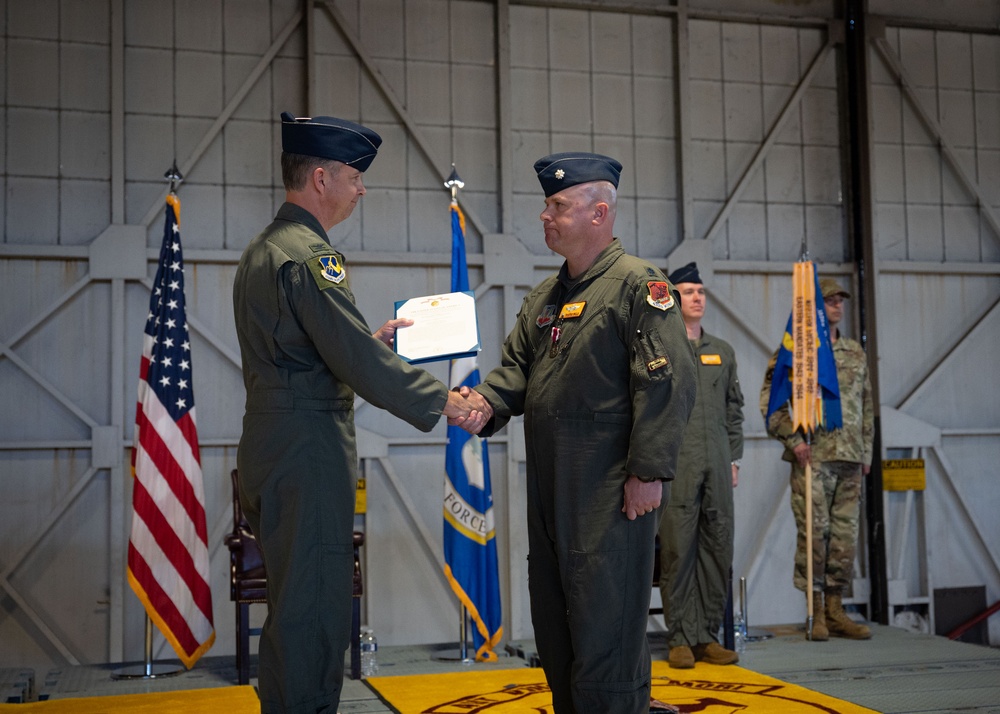 482nd Attack Squadron change of command ceremony