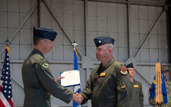 482nd Attack Squadron change of command ceremony
