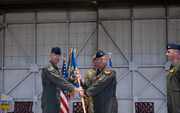 482nd Attack Squadron change of command ceremony