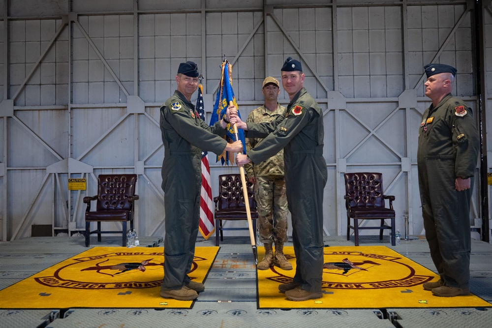 482nd Attack Squadron change of command ceremony