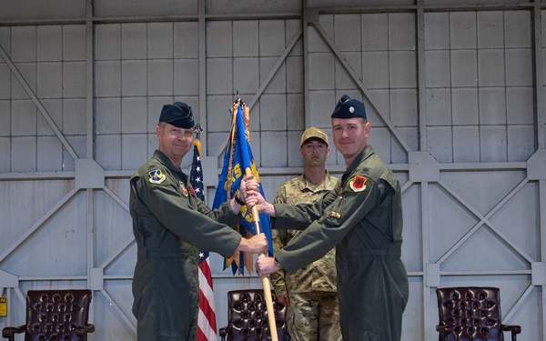 482nd Attack Squadron change of command ceremony
