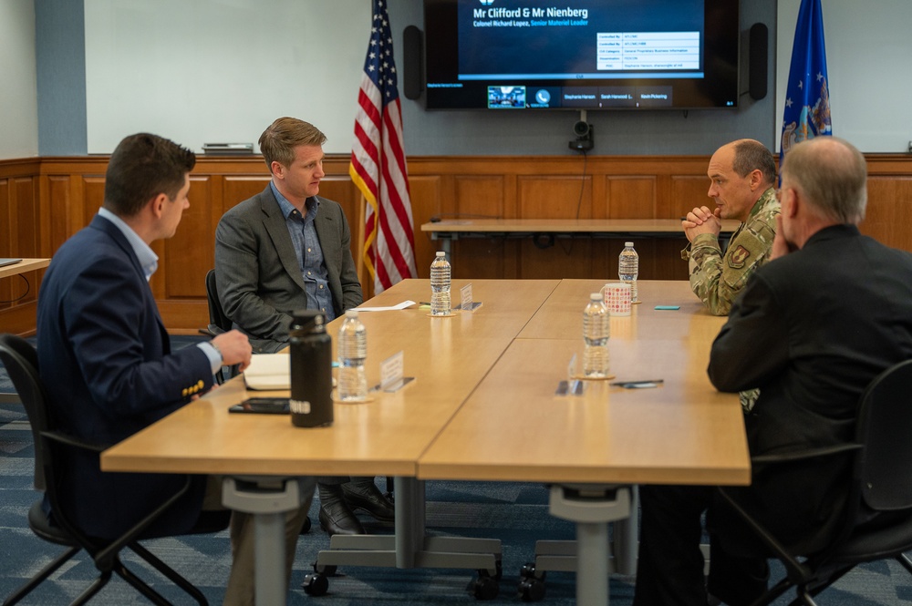 House Permanent Select Committee on Intelligence members visit Hanscom