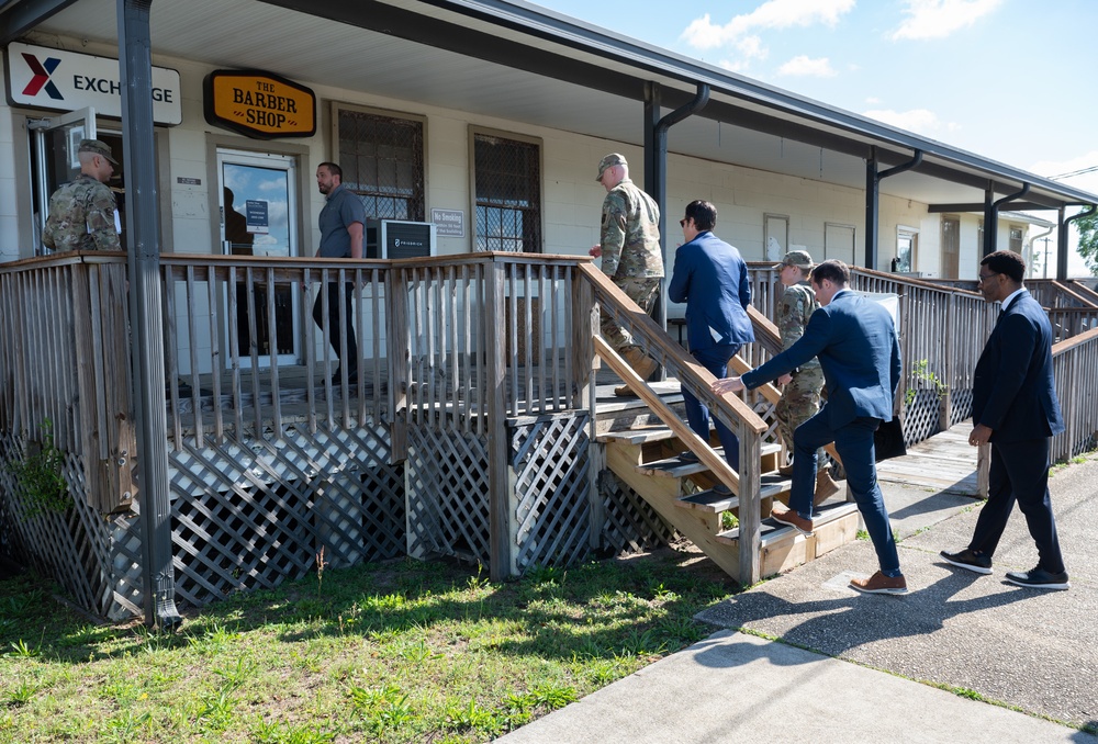 Congressman Gaetz visits Duke Field