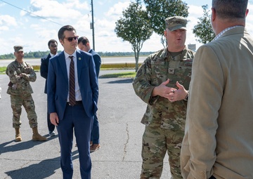 Congressman Gaetz visits Duke Field