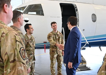 Congressman Gaetz visits Duke Field