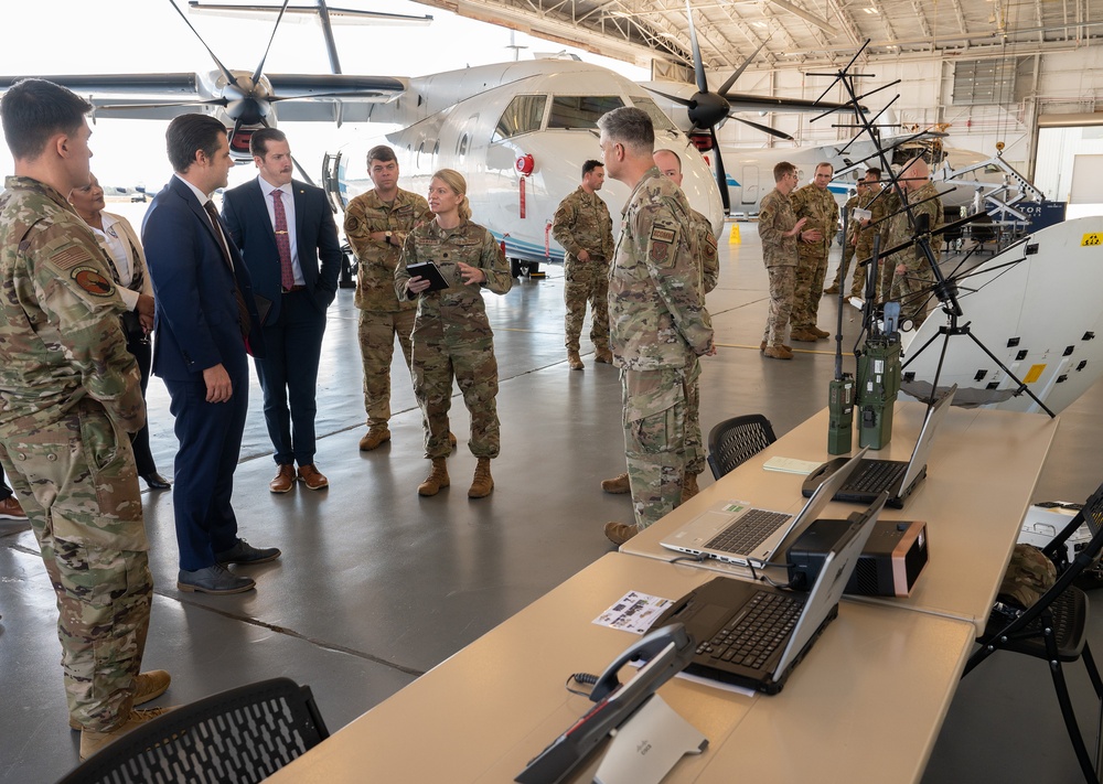 Congressman Gaetz visits Duke Field