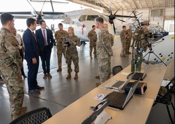 Congressman Gaetz visits Duke Field