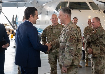 Congressman Gaetz visits Duke Field