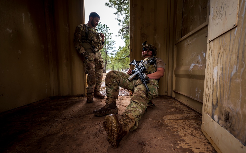 Luke EOD trains at Camp Navajo: Day 3