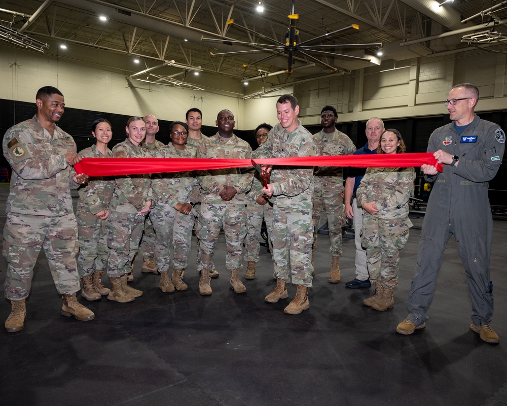 4th FW celebrates opening of new fitness room