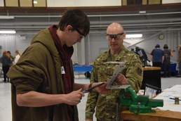 185th ARW Master Sgt. Ryan Willis teaches a student