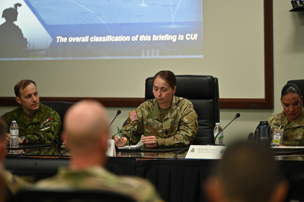 Military intelligence SGMs from around the globe attend working group at Fort Huachuca